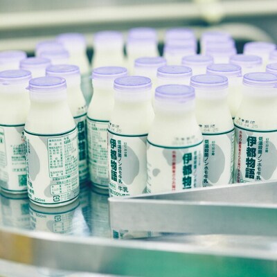 【低温殺菌】 ノンホモ 牛乳 伊都物語 800ml × 4本 [AFB004]