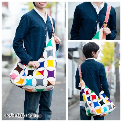 あづまバッグ【七宝柄】*鹿児島大学共同研究開発品*