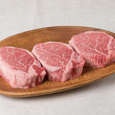 【厚切 シャトーブリアン】150g×3枚 A4ランク 博多和牛【糸島ミートデリ工房】[ACA056]