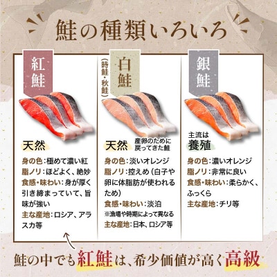 【訳あり】天然紅鮭切落し 500g×6袋 ふるさと納税 魚