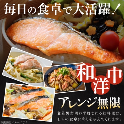 定期便 《12ヶ月連続お届け》 訳あり 銀鮭 切身 約2kg×12 計24kg 20564464