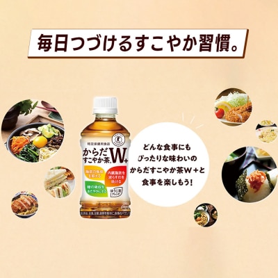 【5か月連続お届け】からだすこやか茶W　350ml PET×24本　【04301-0692】