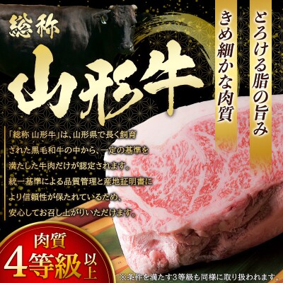 山形牛モモステーキ・カルビ焼肉セット Bコース FY18-342