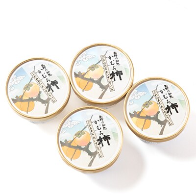 高野の知恵かむろ柿　プレミアムアイスクリーム80ml×4個