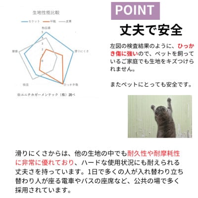 クッションカバー　moquetto　ブルー