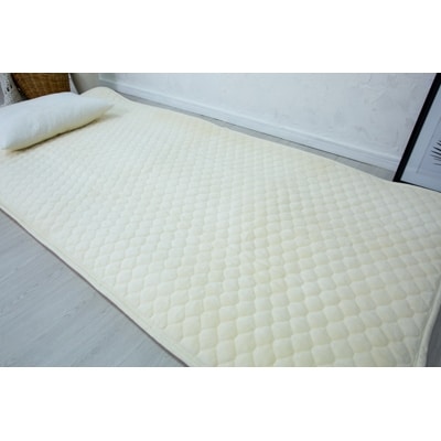 遠赤外線 あったか綿敷パット 布団用 アイボリー 三和シール工業株式会社 お礼品詳細 ふるさと納税なら さとふる