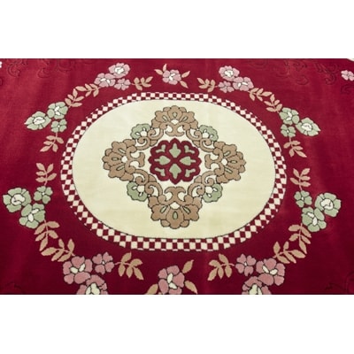 絨毯 ラグマット 長方形 300×200 洗える 厚手 カーペット プエブロ エンジ