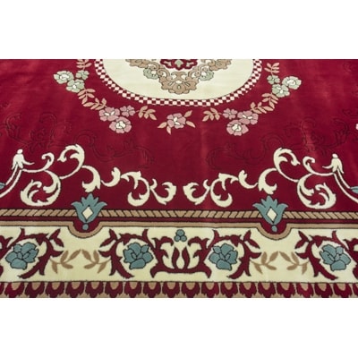 絨毯 ラグマット 長方形 300×200 洗える 厚手 カーペット プエブロ エンジ