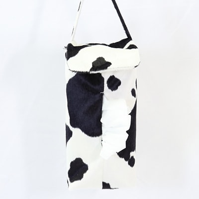 OKADA TEXTILE ティッシュケース3点セット(ホルスタイン柄)