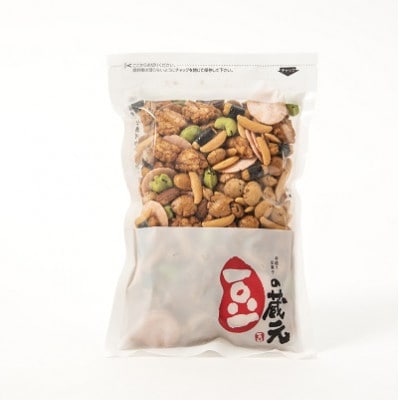 豆の蔵元大人気の「紫四季部」大袋280g×3パックと「梅かつお」大袋310g×2パックの詰合せ