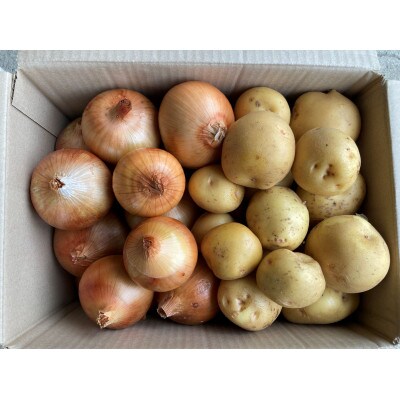 マルタケ農園の玉ねぎ3.5kg・きたあかり4kgセット