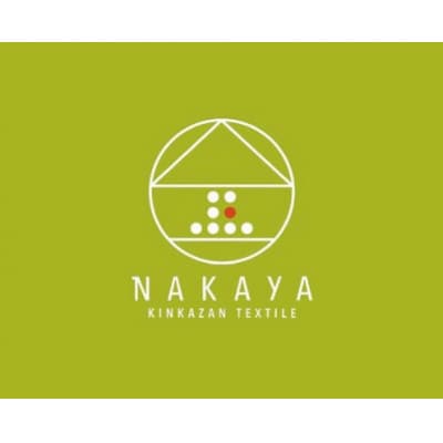 NAKAYA KINKAZAN TEXTILEハンドメイド用生地 約135×50 MJ198ブラック