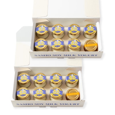 サショ・豆乳ヨーグルト 2セット(7個入り×2/いちじくソース2個付き)