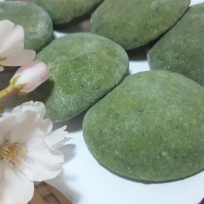 自家製きな粉付きよもぎ餅 600g(50g×6個×2袋)