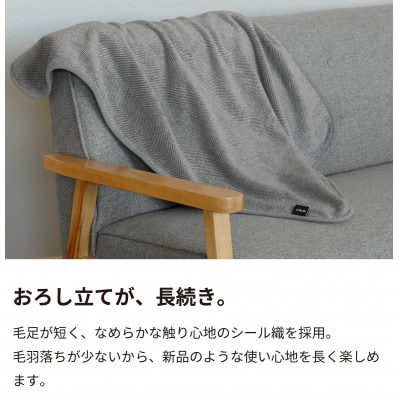 まるでヒーターのように暖かいブランケット「チャコブランケット」ハーフサイズ140x100cm