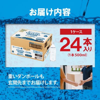 【2ケース】富士山の強炭酸水500mlラベルレス×48本入