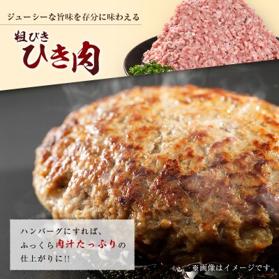 産地直送 宮崎県産 ホエー豚 粗びき ひき肉 セット 計2.5kg(250g×10パック)国産 豚肉