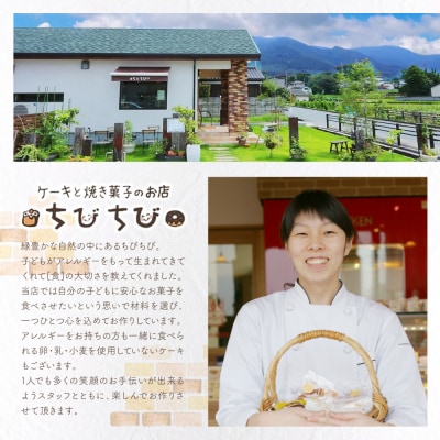 グルテンフリー&アレルギー対応 ケーキと焼き菓子のお店 ちびちび 桃のタルト
