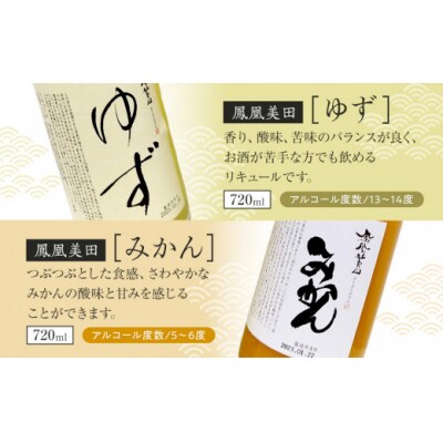 鳳凰美田ゆず・鳳凰美田みかんセット