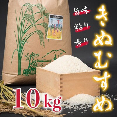 【令和8年産米】きぬむすめ10kg(新米収穫後の10月以降発送)