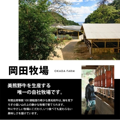 【美熊野牛】すき焼き・しゃぶしゃぶ用ロースと赤身モモ肉の詰め合わせ 400g