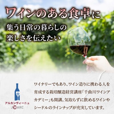 ワイン　長期熟成スパークリング & 巨峰 スパークリングワイン 2本セット 【アルカンヴィーニュ】