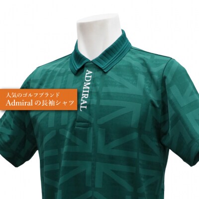 ゴルフウェア アドミラル 半袖　Mサイズ 　ダークグリーン　日本製　Golf