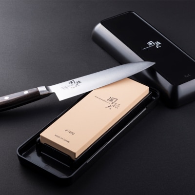 ◇貝印 関孫六 中砥石 #1000 メンテナンス キッチン用品 包丁研ぎ といし 基本砥石