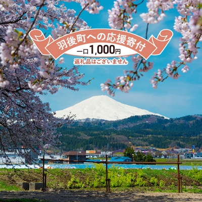 【返礼品なし】秋田県羽後町へのご寄附(一口:1,000円)[No.5325-0305]