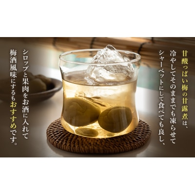 秋田特産 伝統製法 梅の甘露煮 6缶(480g/4号缶)[No.5325-0323]