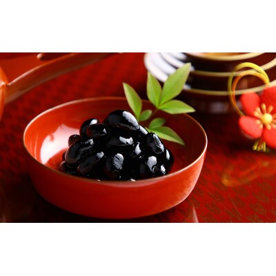 秋田特産 伝統製法 煮豆6缶[黒豆](330g/5号缶)[No.5325-0328]