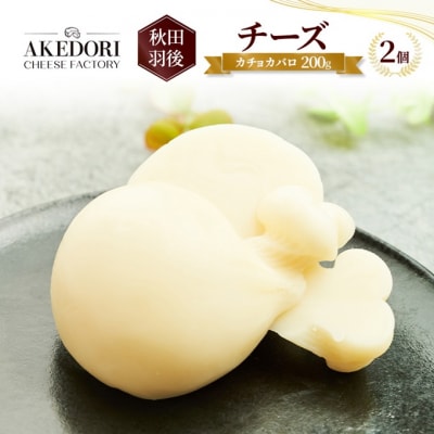 チーズ「カチョカバロ200g」2個[No.5325-0516]