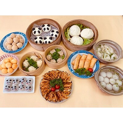 五十番食品のまんぷく 飲茶セット