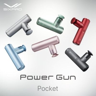 SIXPAD Power Gun Pocket【ブルー】 シックスパッド パワーガン 家電