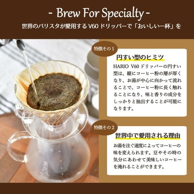 HARIO ドリッパーセット V60 Glass Brewing Kit[S-VGBK-02-T]