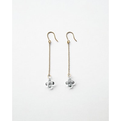 HARIO ネックレス&ピアス イイダ傘店アジサイグレー[HAII-AG-N][HAII-AG-P]