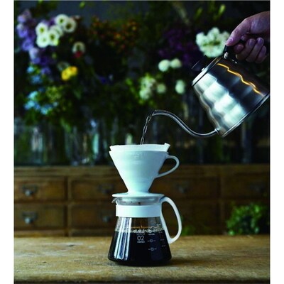 HARIO コーヒー V60 セラミックドリッパー 02セット[XVDD-3012W] _BE05