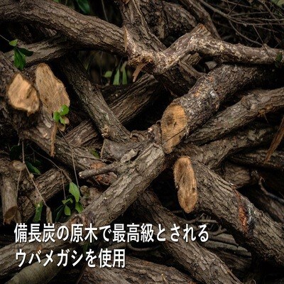 【森林の豊かさを守るエシカルな備長炭】樵木(こりき)備長炭12キロ