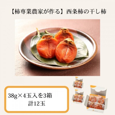 【柿専業の農家が作る】出雲産西条柿の干し柿【1_2-059】