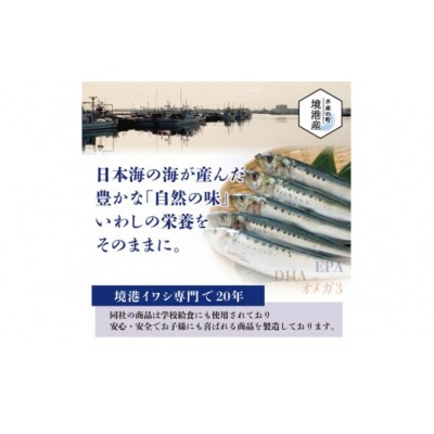 境港産 無塩いわしひらき 計1.4kg(10尾×4P)