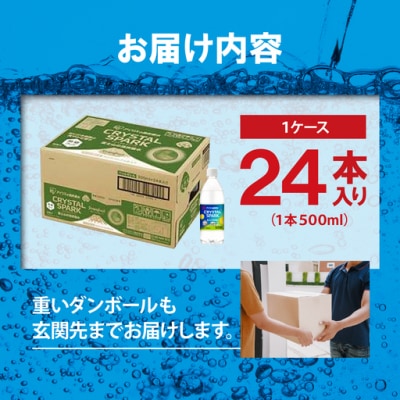 富士山の強炭酸水グレープフルーツ500ml×24本入