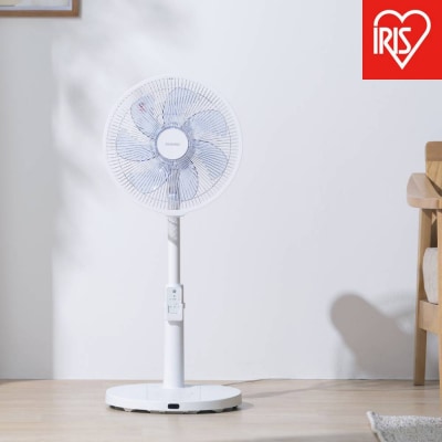 扇風機 DCリビング扇 フルリモコン式 LFD-307L-W ホワイト