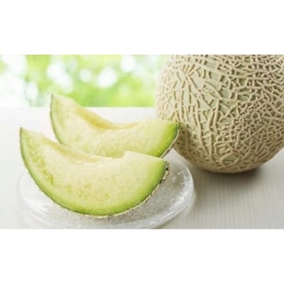 【2026年夏発送】岸田農園産　青肉メロン 5玉入り(サイズ:1玉1.7kg以上)【206】