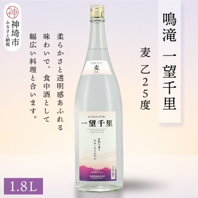 鳴滝 一望千里 麦 乙25 1.8L(H116225)