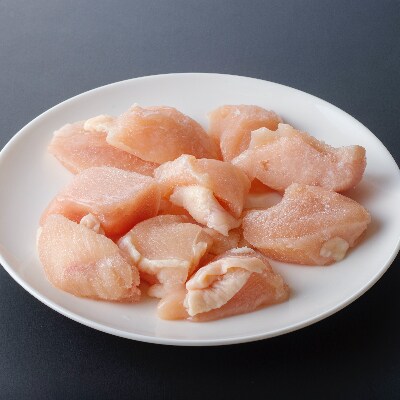 宮崎県産若鶏むね切身IQF250g×10袋 合計2.5kg