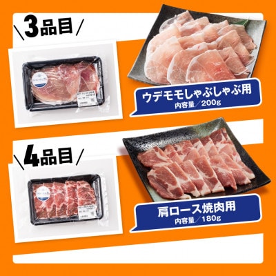 さんきょうみらい豚　満喫セット(精肉6種)