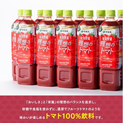 【毎月定期便】理想のトマトペットボトル740g×15本(川南町)全6回