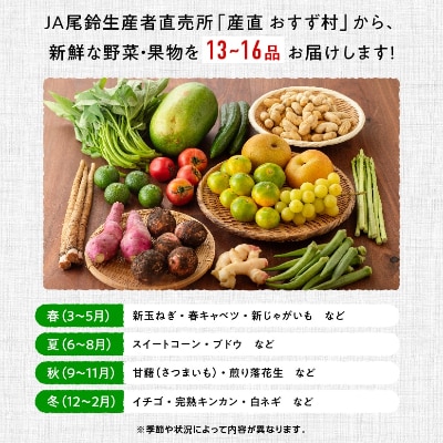 産直おすず村厳選!野菜の詰め合わせセット(大)