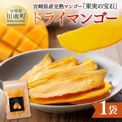宮崎県産完熟マンゴー(果実の宝石)　ドライマンゴー40g×1袋