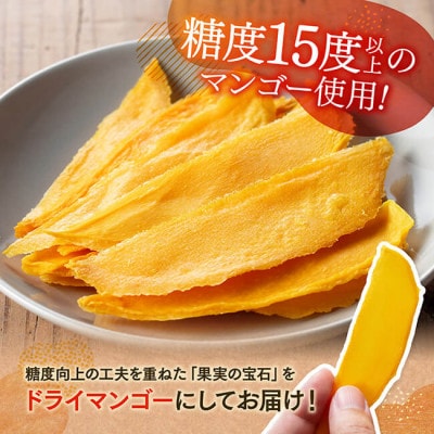 宮崎県産完熟マンゴー(果実の宝石)　ドライマンゴー40g×1袋